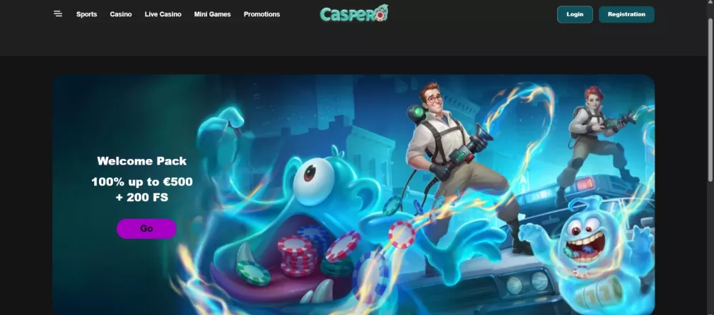 Caspero Casino Bonus 500 Euro und Freispiele